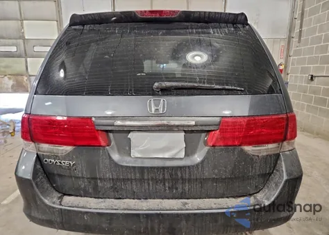 2010 Honda Odyssey Exl из США, поврежденный, VIN 5FNRL3H73AB063100